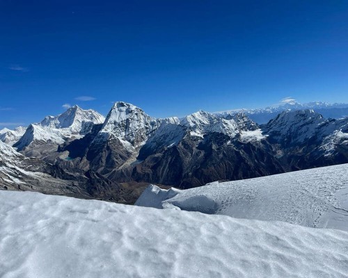 Everest Lhotse Makalu Kanchenjunga View