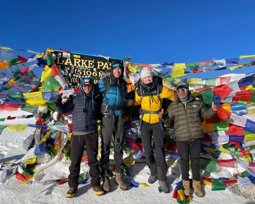 Adventure Pass In Manaslu Trek