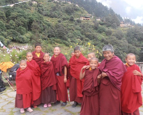 Female Monks Gumdalumda Monastary