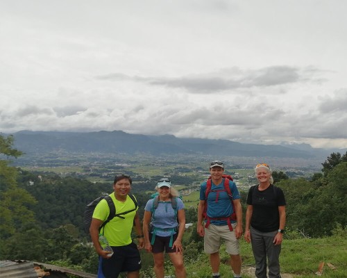 Hiking To Nagarkot