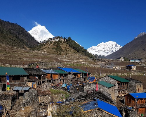 Lho Village With Amazing View
