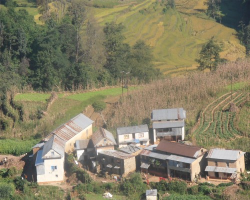 Local Village In Nagarkot