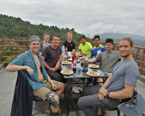Lunch Nagarkot Chisopani