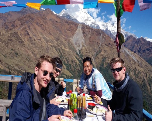 Lunch With View