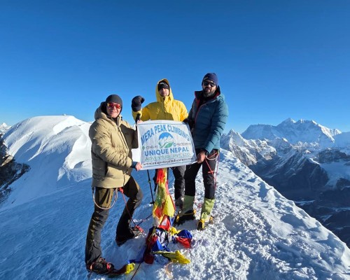 Magneficent View From Mera Peak Summit