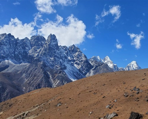 Mesmerizing View Opposit Site Of Gokyo Valley