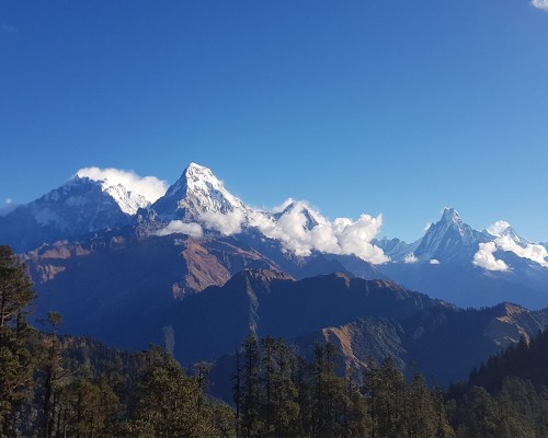 Mountains View From Moharedanda