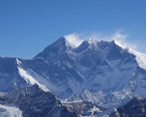 Mt Everest And Lhotse
