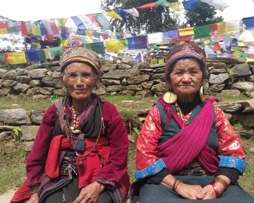 Tamang Womens With Dress