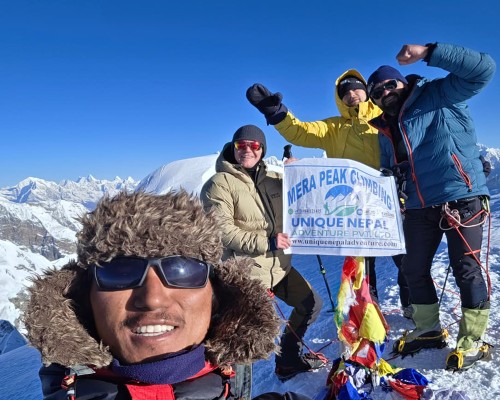 Top Of Mera Peak