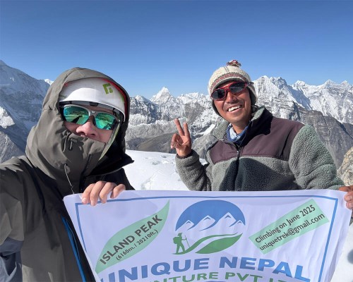 With Professional Climbing Guide