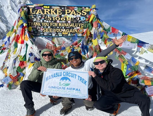 Manaslu Larke Pass